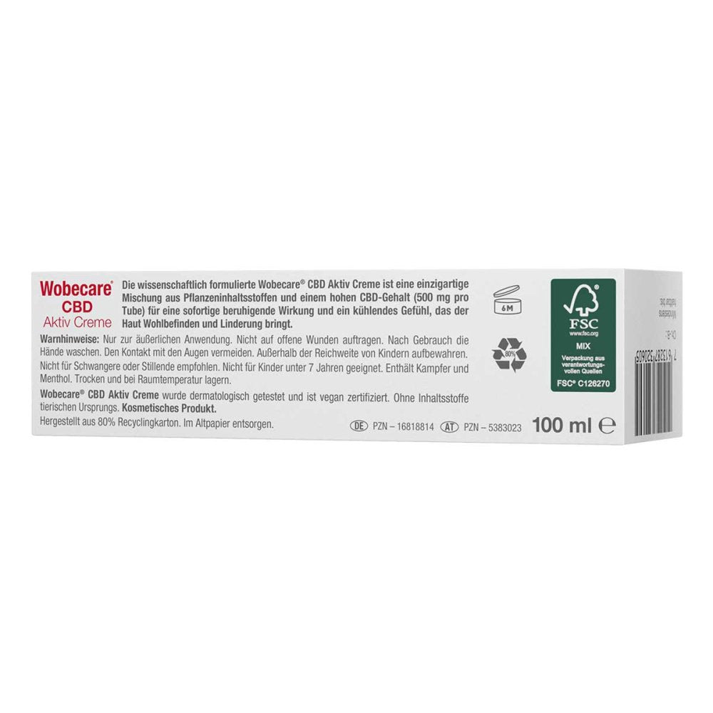 CBD Aktiv Creme – Fast-Acting Relief and Natural Skin Support