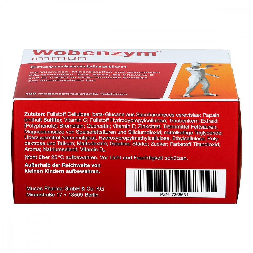 Natural Immune Support with Enzymes, Vitamins and Bioflavonoids
