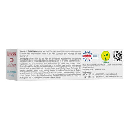 CBD Aktiv Creme – Fast-Acting Relief and Natural Skin Support
