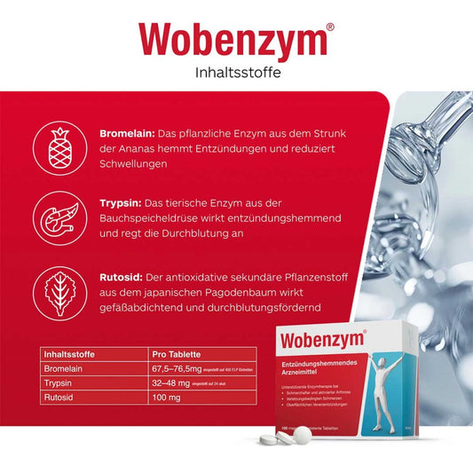 Enzyme Supplement with Bromelain & Trypsin
